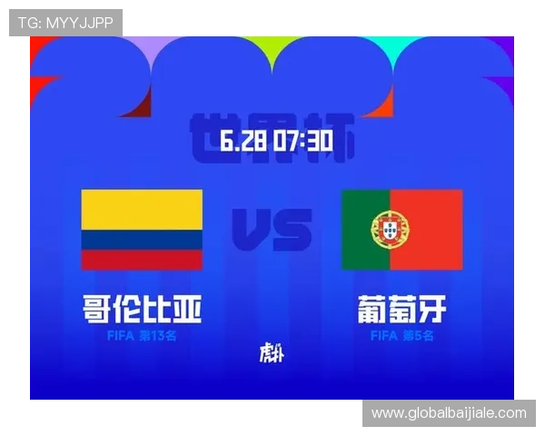 世界杯哥伦比亚VS葡萄牙比赛阵容对比及关键球员表现预测